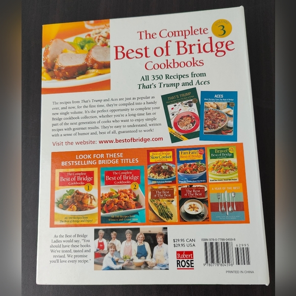 The Complete Best of Bridge Cookbooks Volume 3 - Picture 2 of 2